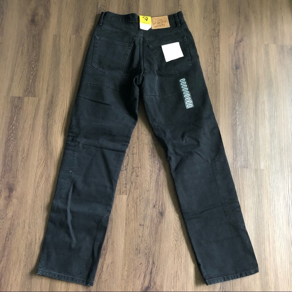 DRAGGIN JEANS Kevlar Lined 30x32 Motorcycle Pants Fast Company Vintage NWT Denim